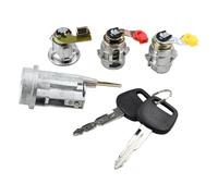 Molloparts Serrure de porte d'allumage à gaz avec 2 clés D2191608 69005-35130 compatible avec Toyota 4Runner 1990-1995 compatible avec pick-up Hilux RN85 LN106 LN80 LN85 1988-1997