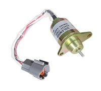 Molloparts Solénoïde d'arrêt de carburant 119233-77932 1503ES-12S5SUC12 M810324 119233-77931 compatible avec moteur Yanmar 4TNV94L-SFN 4TNV98L-SFN compatible avec Case IH Skid Steer 1840 18455 C 75XT