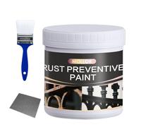 Mollor Convertisseur de rouille 2 en 1 et apprêt métallique, peinture inhibiteur de rouille pour métal, réformateur et joint antirouille ultra automobile, revêtement antirouille durable (500 ml, noir)