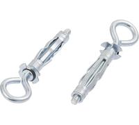 Molly A10B Lot de 10 crochets fermés M4 x 38 mm pour plaque de plâtre creux