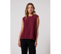 Molly Bracken Ladies Knitted Sleeveless Sweater-EF1582 pour XL Bordeaux