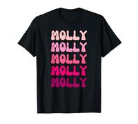 Molly First Name Minimalist Design T-Shirt