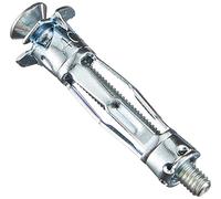 Molly M11010-XJ Chevilles métalliques à expansion avec vis M4 Ø 8 x 43 mm, Gris, Set de 16 Pièces