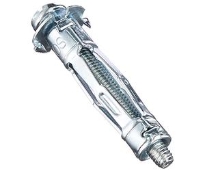 Molly M14150BC-XJ Chevilles métalliques à expansion avec Vis M4 Ø 4 x 33 mm, Gris, Set de 50 Pièces