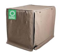 Molly Mutt Housse de Cage pour Chien de 91,4 cm avec Deux Portes enroulables, 100% Coton Lavable en Machine, Durable, Respirant et pré-rétréci, Motif Wild Horses, Taille L, 91,4 x 61 x 68,6 cm