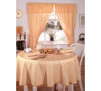 Molly Nappe Vichy Carreaux, Citron, 127 x 178 cm