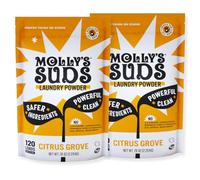 Molly's Suds Original Lessive en poudre - Poudre de lavage naturelle, détergent dérivé de terre - Détergent de lavage non liquide et biologique, Détergent à lessive pour peaux sensibles - 240 brassées