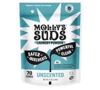 Molly's Suds Original Lessive en poudre - Poudre de lavage naturelle, détergent en poudre dérivée de terre - Détergent de lavage non liquide et biologique, détergent à lessive pour peaux sensibles