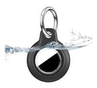 MOLOSLEEVE 1 lot étanche pour Apple pour support AirTag, coque Air Tag avec porte-clés, coque rigide en polycarbonate + TPU, résistante aux chocs et aux rayures pour Airtags pour Apple pour Air Tags