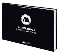 Molotow Blackbook A4 paysage, graffiti, croquis, 68 feuilles, 90 g