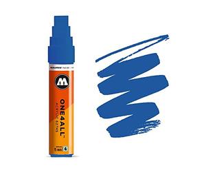 Molotow Marqueur acrylique ONE4ALL - 2 mm - Bleu vif - 1 pièce (127.205) - 15 mm