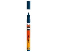 Molotow Marqueur acrylique ONE4ALL - 2 mm - Bleu vif - 1 pièce (127.205) - 2 mm - Bleu pétrole