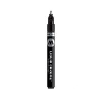 Molotow Marqueur de calligraphie liquide chromé - Stylo à encre effet miroir 3 mm