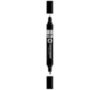 Molotow Marqueur double pointe chromé liquide - Stylo à double pointe effet miroir - Pointe de 1,5 et 4 mm