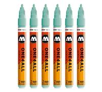 Molotow mo127215 ONE4all 127hs # 020 pour charpentier, lagoblau, 6 Paquet