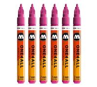 Molotow mo127238 ONE4all 127hs # 232 pour charpentier, magenta, 6 Contenu du
