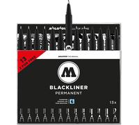 MOLOTOW MO200495 MOLOTOW Fineliner-Set schwarz 13 Set