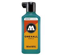 Molotow MO692206 Recharge ONE4ALL pour Marqueur permanent 180 ml Bleu Lagon