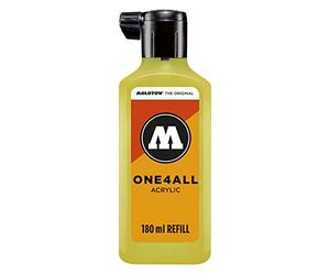 Molotow MO692220 Refill ONE4ALL Recharge pour marqueur permanent Jaune fluo 180 ml