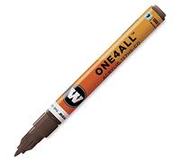 Molotow ONE4ALL 127.410 Marqueur de peinture acrylique, 1,5 mm, noisette