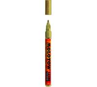 Molotow One4All 127 Lackmarker Einzelmarker Design Marker 40 Colours Farben(228 Metallic Gold)