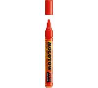 Molotow One4All 227 Lackmarker Einzelmarker Design Marker 40 Colours Farben(013 Verkehrsrot)