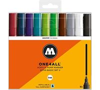Molotow One4All 227HS Marqueurs acryliques très couvrants et permanents, résistants aux UV, pour presque tous les supports