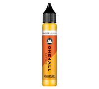 Molotow One4All 239 Recharge acrylique 30 ml (encre à remplir de marqueurs acryliques, à fort pouvoir couvrant et permanent, séchage rapide, pour presque tous les supports) 239 Jaune vif