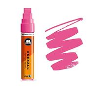 Molotow ONE4ALL 627.208 Marqueur de peinture acrylique, 15 mm, rose fluo