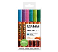 Molotow - One4All - Marqueur acrylique Étui Basic Set 2 6 Stück beige