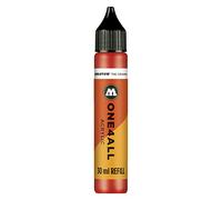 Molotow ONE4ALL Recharge acrylique couleur 013 Rouge signalisation 30 ml Encre pour marqueur permanent