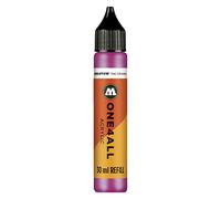 Molotow ONE4ALL Recharge acrylique couleur 225 rose métallisé 30 ml pour marqueur permanent