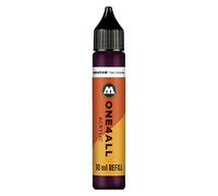 Molotow ONE4ALL Recharge acrylique, couleur 233 pourpre violet, 30 ml, encre pour marqueur permanent