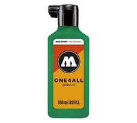 Molotow ONE4ALL Refill Acrylique Couleur 235 Turquoise 180 ml Recharge pour marqueur permanent