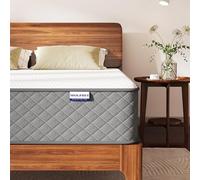 MOLPHIT Matelas 80x190 Épaisseur 20cm Certifié Oeko-TEX, Moyenne Ferme H3 Matelas 1 Personne Hybride à Ressorts Ensachés Indépendant en Mousse à Mémoire de Forme