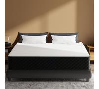 MOLPHIT Matelas Hybride de 25,4 cm avec Mousse Respirante et Ressorts ensachés individuels, à Ressorts et en Mousse à mémoire de Forme pour soulager Les douleurs dorsales