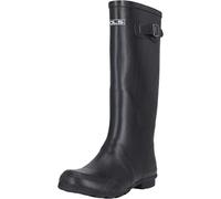 MOLS Femme Bottes en Caoutchouc d'équitation, 1001s Noir, 44 EU
