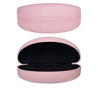 molshine Étui à lunettes de soleil à coque rigide, étui à lunettes classique extra large pour lunettes de soleil et lunettes(Rose)