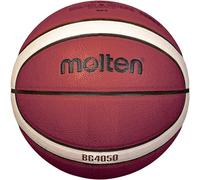 Molten B5G4050 Ballon de basketball en cuir synthétique de qualité supérieure 12 cases Taille 5