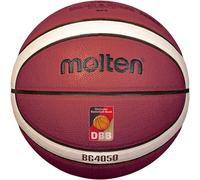 Molten B7G4050-DBB Ballon de basketball en cuir synthétique de qualité supérieure 12 cases Taille 7