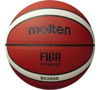 Molten Ballon de basket BG3800, intérieur, approuvé par la FIBA, cuir composite, taille 7, convient aux garçons 14 ans et adultes