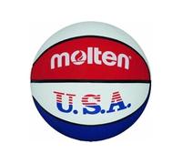 Molten ballon de basket pour lentraînement aux couleurs des etats-unis couleurs bleu blanc rouge -taille 7