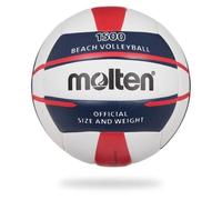 Molten Ballon De Beach-Volley - Blanc. Bleu Et Rouge Bleu