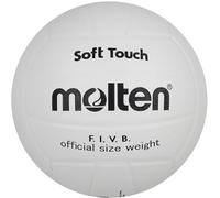 Molten Ballon de Football Imitation Cuir Blanc Taille 5