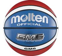 Molten Basketball BGM6-C Ballon d'entraînement bleu rouge Gr 6