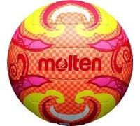 Molten Balle-V5B1502-O Balle Adulte Unisexe, Orange/Jaune/Rose, 5