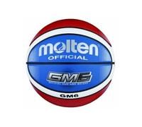 Molten BGMX6-C Ballon de basket Rouge/blanc/bleu Taille 6