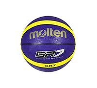Molten BGR7-VY - Ballon de Basket-Ball, Couleur Pourpre/Jaune, Taille 7