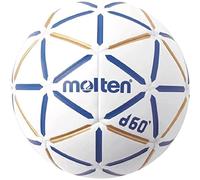 Molten d60 Ballon de Handball White/Blue/Gold 2