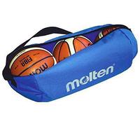 Molten EB0043-B Sac pour 3 balles de Basket Unisexe Adulte Bleu 780 x 270 x 270 mm